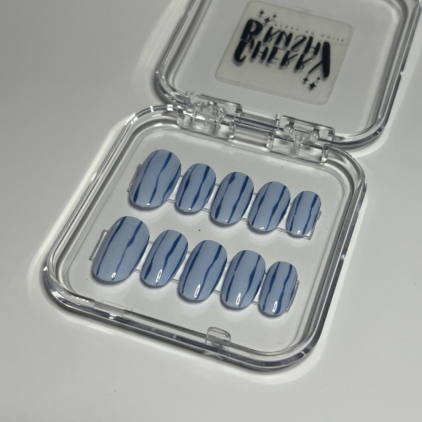 Watermelon press on nails