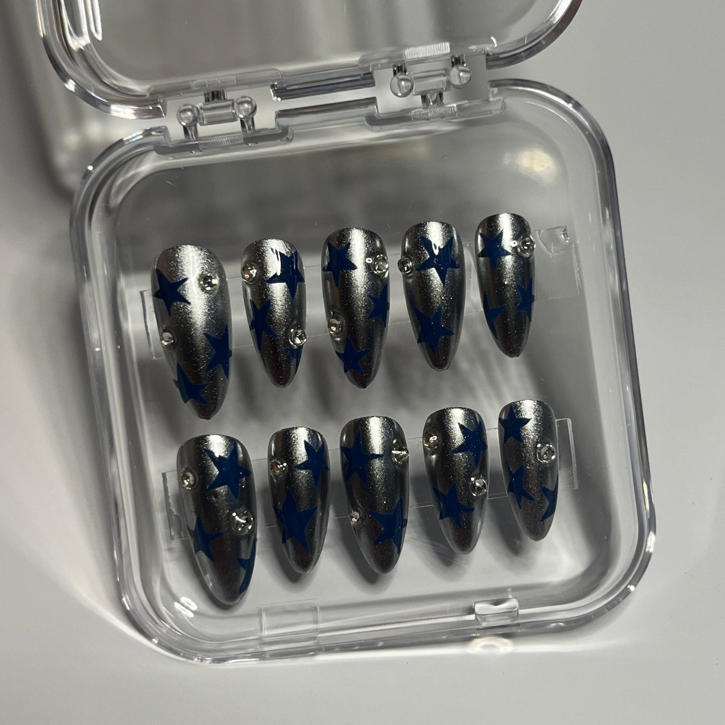 Star light press on nails