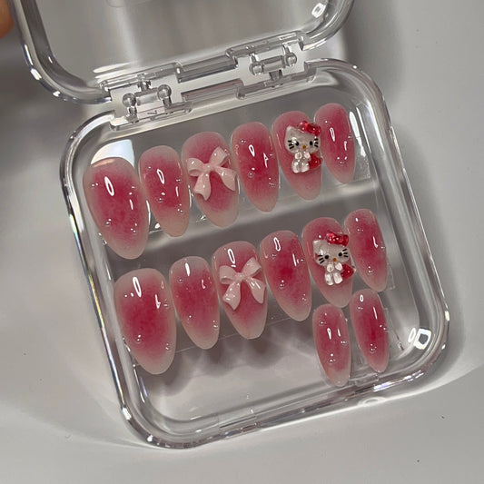 Hello kitty Press on nail