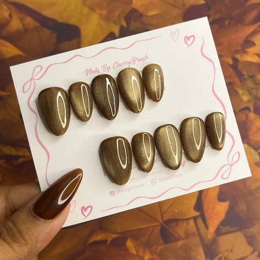 Mystic lead press on Nail