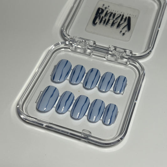 Watermelon press on nails