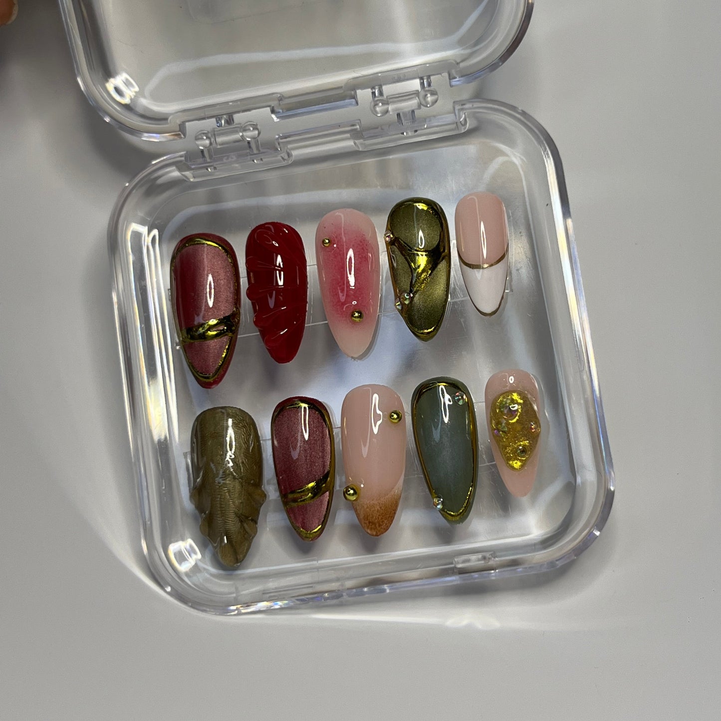 Glitz&glam press on nails