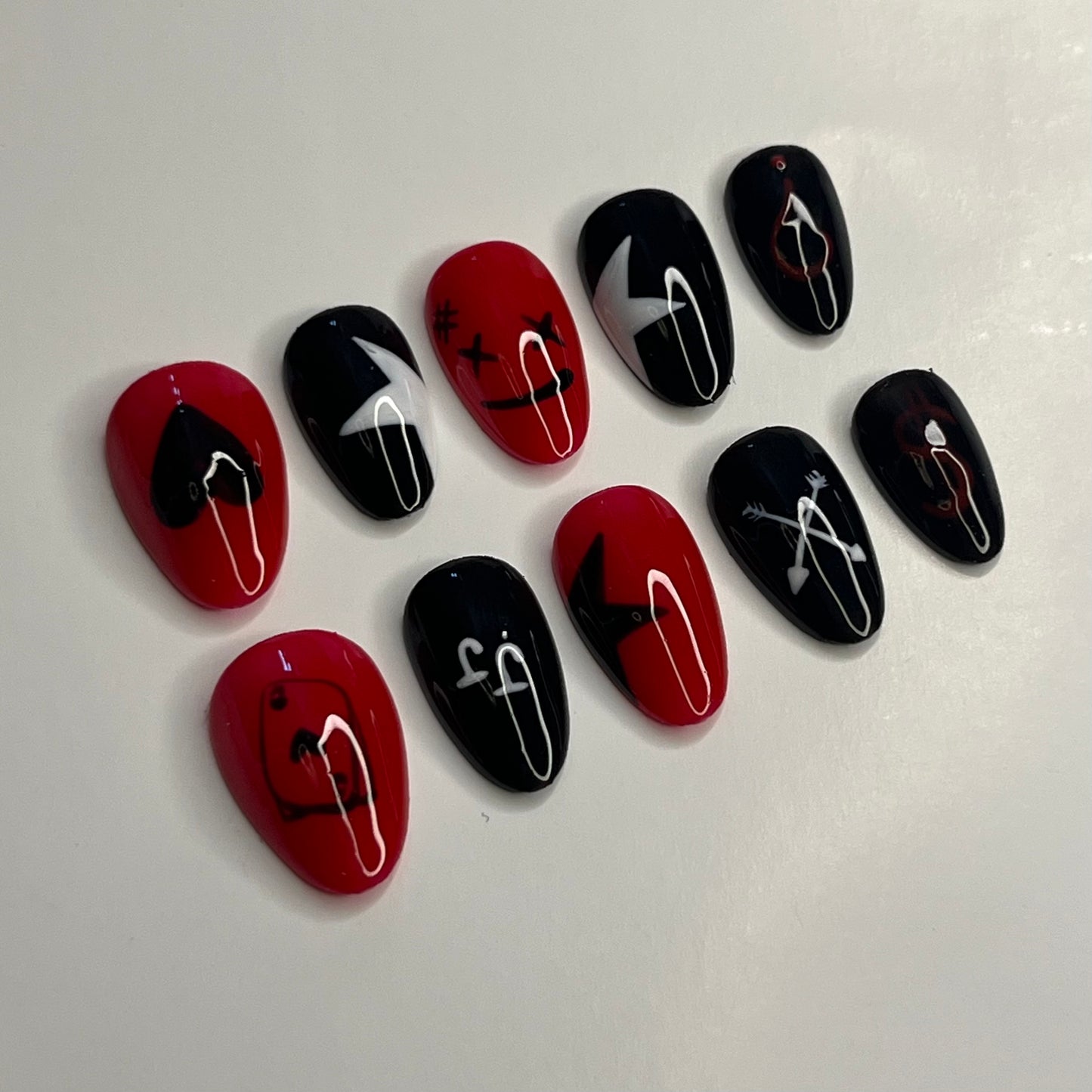 Jack&joker press on nails