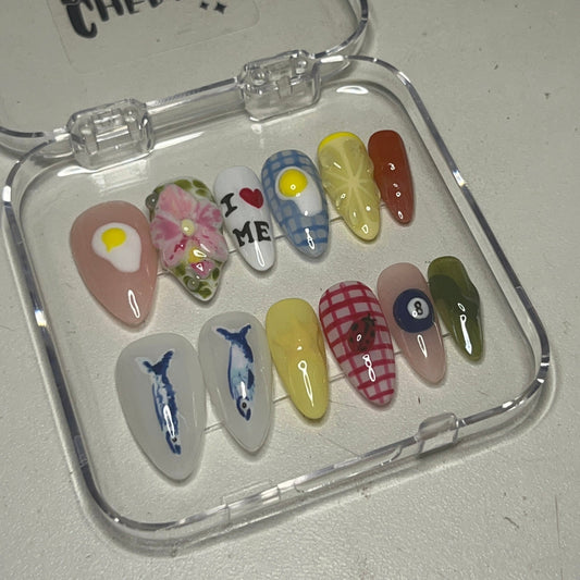 Mood Board press on nails